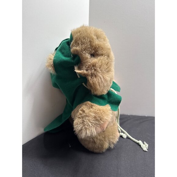 Vintage 1991 Mouseketoys Ewok Plush Teddy Bear Stuffed Animal With Green Cape 11 - Picture 6 of 10